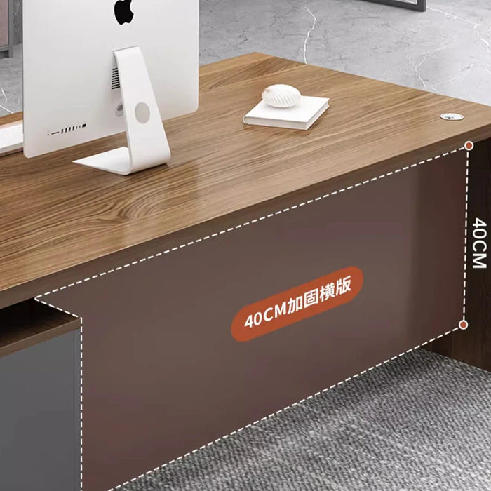 Modern Nordic Office Desk Adult Height Storage Studying Office Desk Makeup Studying Mesas Para Ordenador Bussiness Furniture