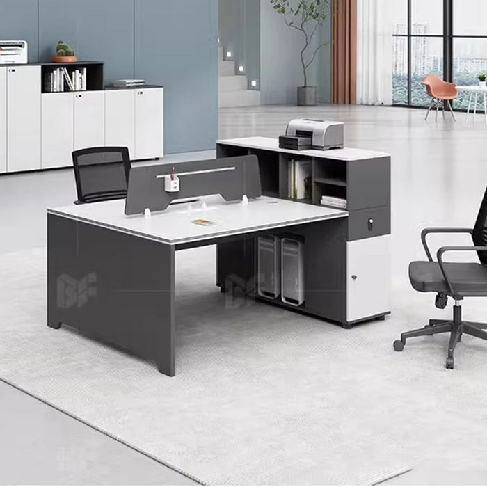 Office Furniture Boss Desk Boss Executive Simplicity Desk Luxury Special Shaped Table Office Table And Chair Combination