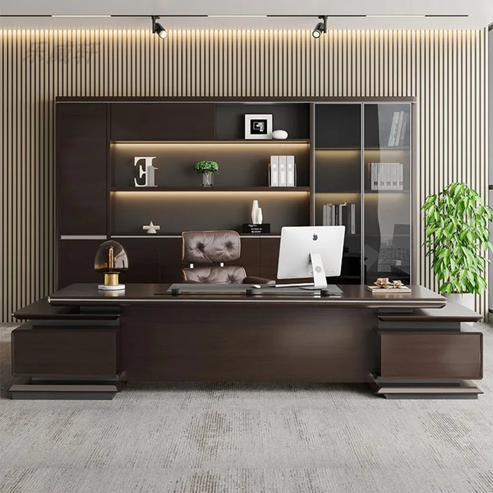 Desktop Reception Desk Table Executive Meeting Console Corner Office Desks Work Conference Scrivania Cameretta Luxury Furniture