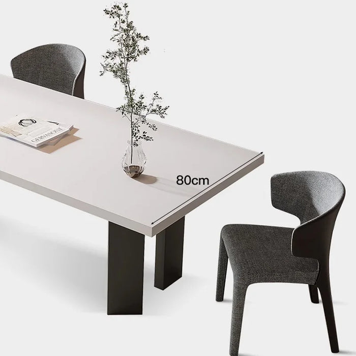 Nordic Modern Dining Table Minimalist Office Library Center Dining Table Fashion Floor Reading Mesas De Jantar Home Furnitures