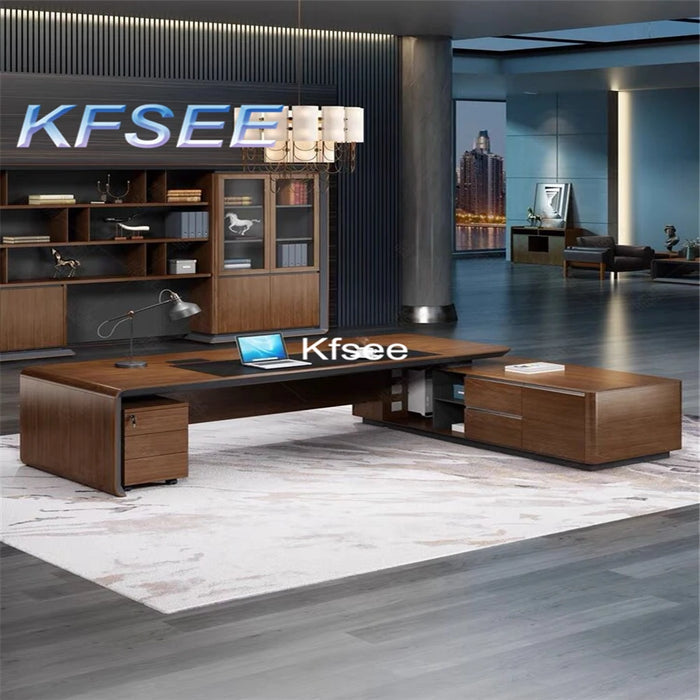 Kfsee 1Pcs A Set Prodgf Computer 240cm length Boss Office Table
