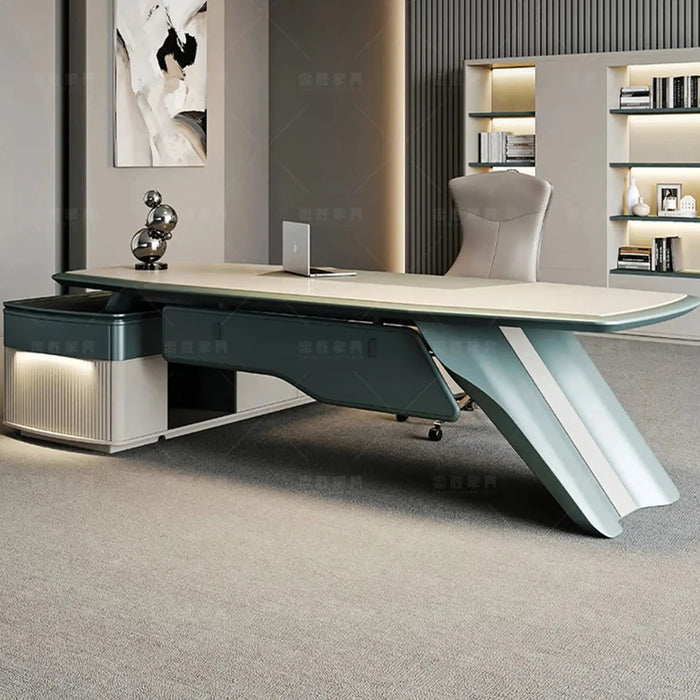 Computer Drawers Office Desk Conference L Shaped Executive Organizer Office Desk Computer Mesa Escritorio Office Furniture