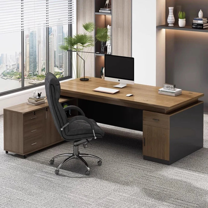 Modern Nordic Office Desk Adult Height Storage Studying Office Desk Makeup Studying Mesas Para Ordenador Bussiness Furniture