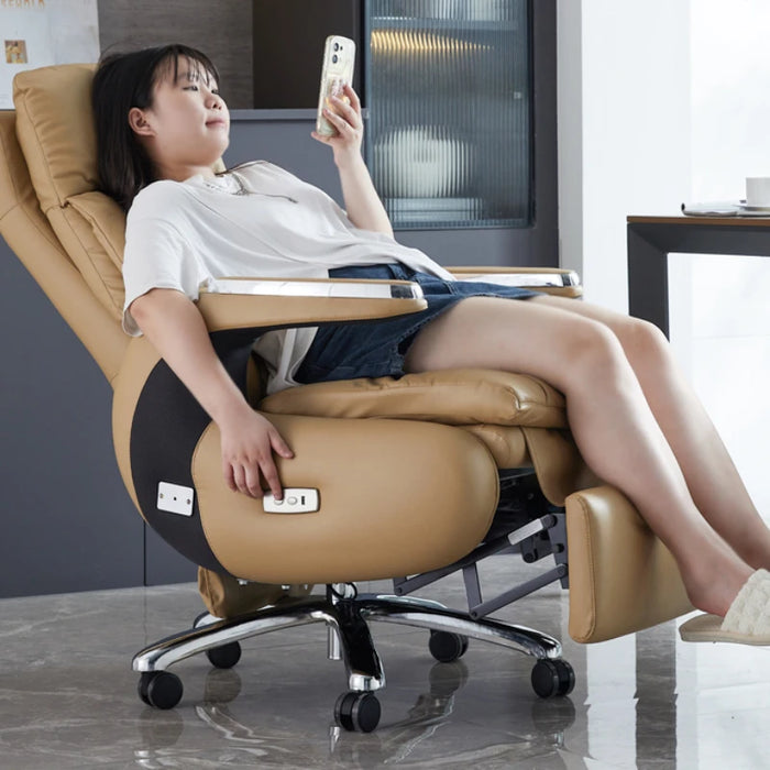 Massage Ergonomic Office Chairs Comfy Vanity Desk  Recliner Office Chairs Barber Computer Muebles Stuhl Office Gadgets WN50OC
