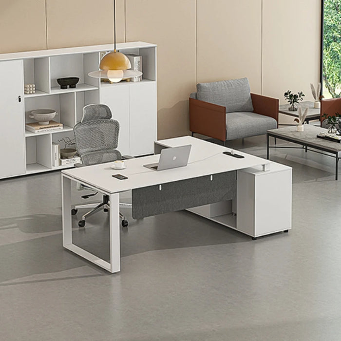 Simplicity Boss Work Desk Executive Single Write Standing Office Desks Modern Study Scrivanie Per Computer Furniture HD50WD