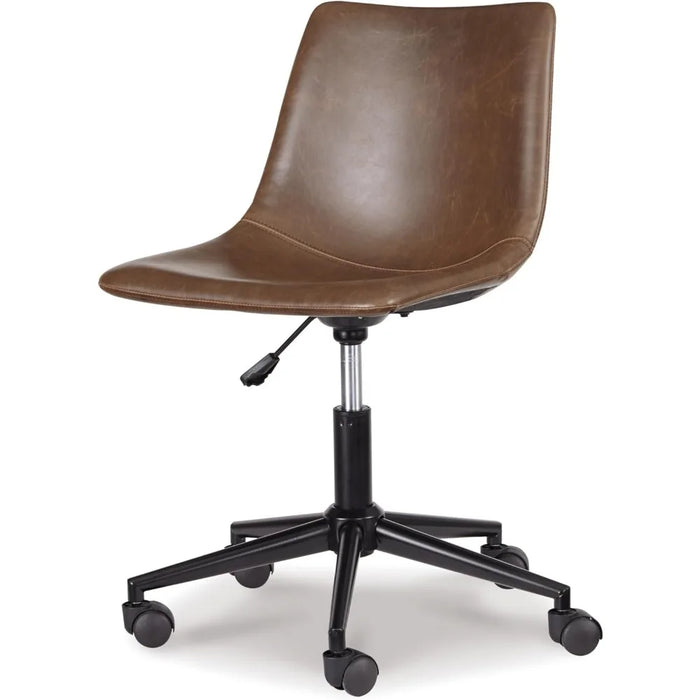 Faux Leather Adjustable Swivel Bucket Seat Home Office Desk Chair Freight Free Gaming Gamer Computer Chairs Furniture