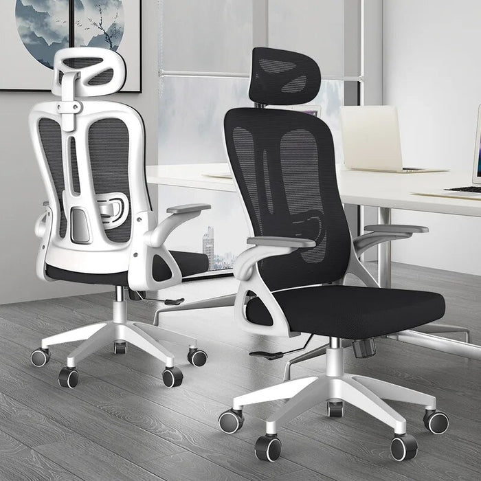 Office Chair Breathable Mesh Computer Chair Ergonomic Chair with Adjustable Lumbar Support and Headrest Desk Chair Gaming Chair