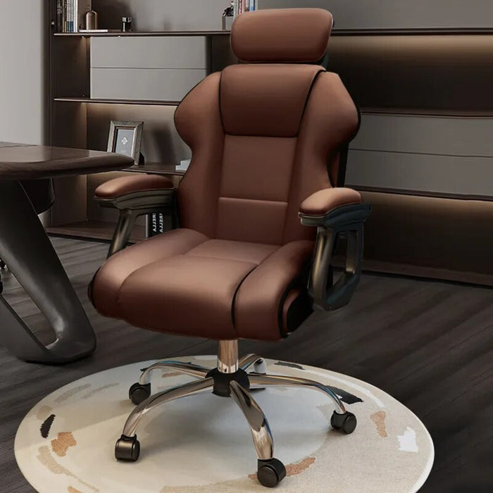 Design Executive Home Office Chair Gaming Waiting Bedroom Metal Aluminium Chair Salon Relaxing Chaise De Bureau Office Furniture