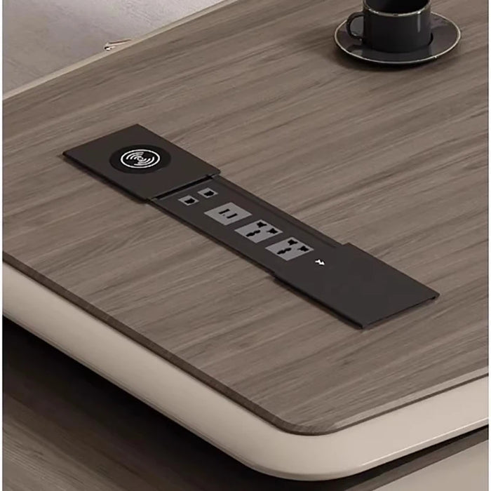 Work Conference Office Desk Corner Drafting Organizers Wooden Meeting Office Desk Modern Mesas De Computador Luxury Furniture