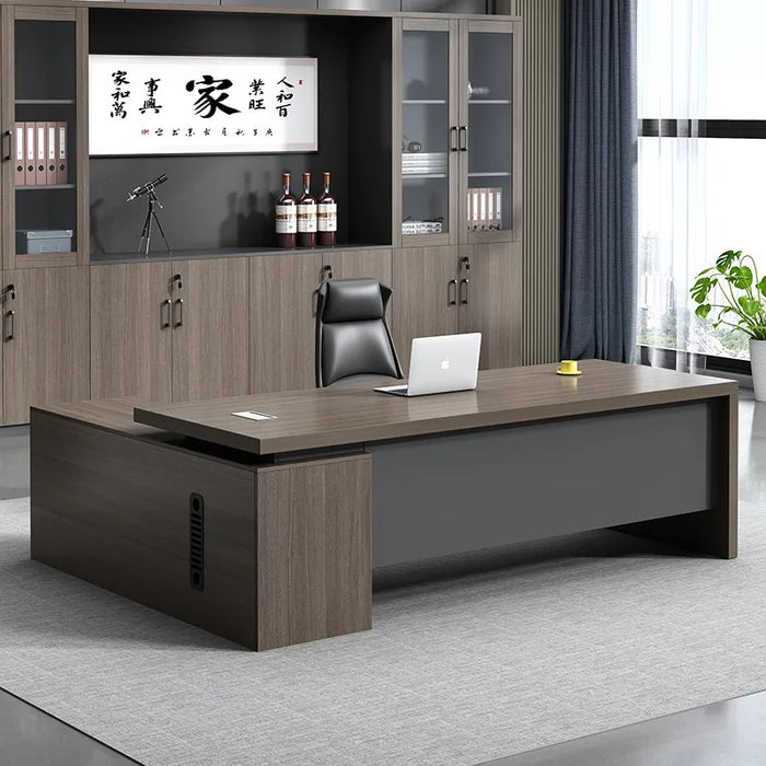 Computer Executive Office Desk Vanity Student Storage Meeting Office Desk Standing Scrivania Con Cassetti Salon Furniture