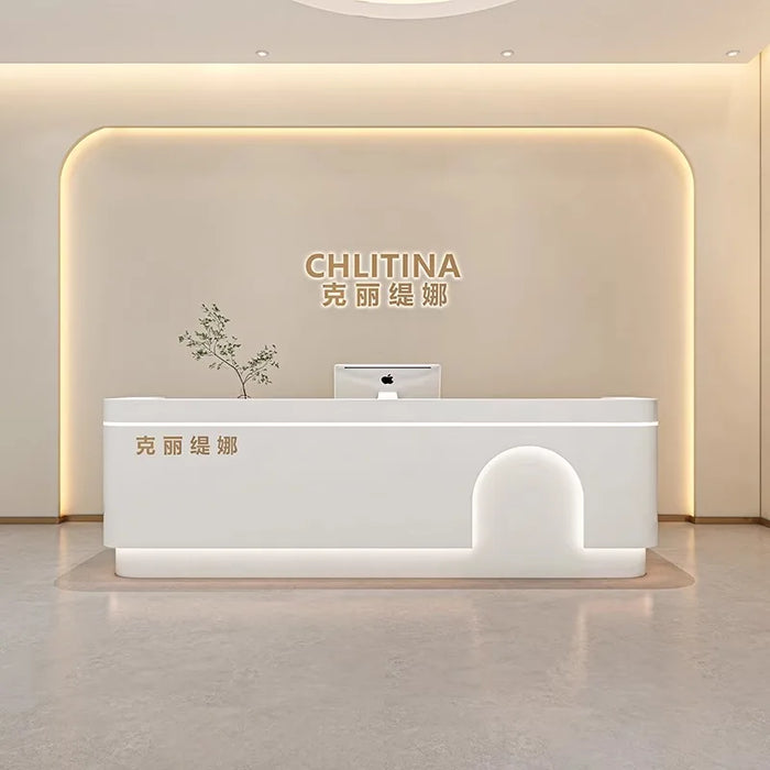 Console Reception Desk Front Lectern Small Counter Long Computer Vanity Reception Desks Executive Silla Escritorio Bar Furniture