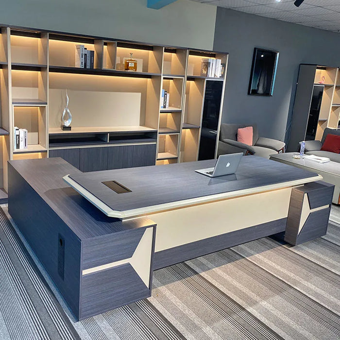 Luxury Office Desks Reception Executive Meeting Conference Standing Workstation Computer Tavolo Scrivania Ufficio Furniture