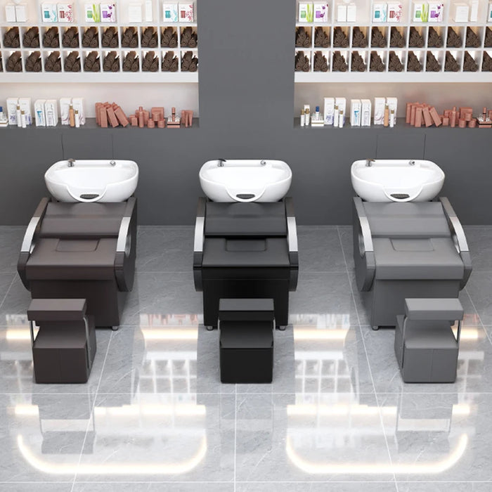 Nursing Shampoo Chair Styling Hairstyle Hair Washing Chair Hairdresser Multifunctional Cadeira De Salao Spa Furniture CY50XT