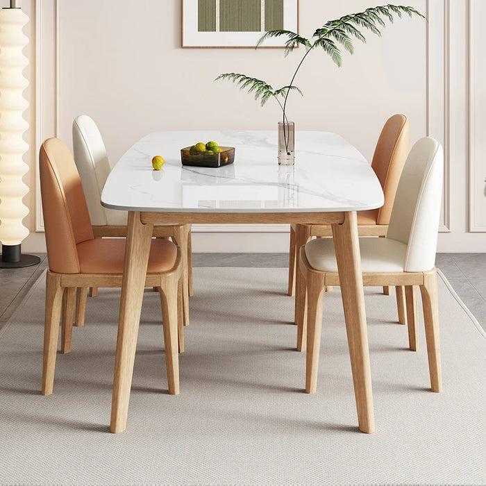 Kitchen Basses Dining Table Luxury Restaurant Living Room Wall Center Dining Table Mobile Sillas Para Comedor Luxury Furniture
