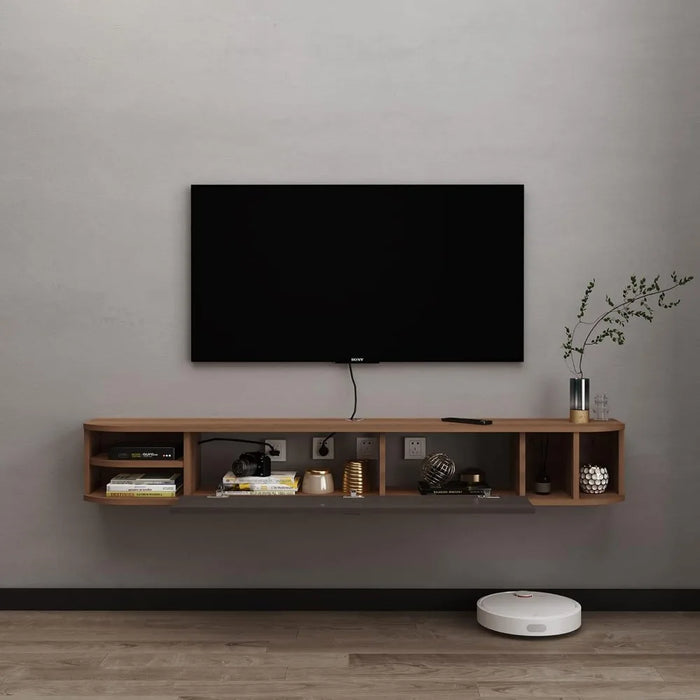 Wood Tv Stand Living Room Furniture Wall Mounted TV Cabinet Bedroom Furniture for Television Chest of Drawers Home Modern House
