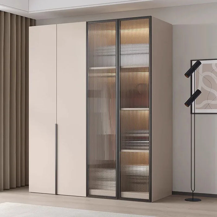 King Size Girls Wardrobe Modern European Nordic Organizer Hotel Wardrobe Kids Display Armario De Ropa De Madera Home Furniture