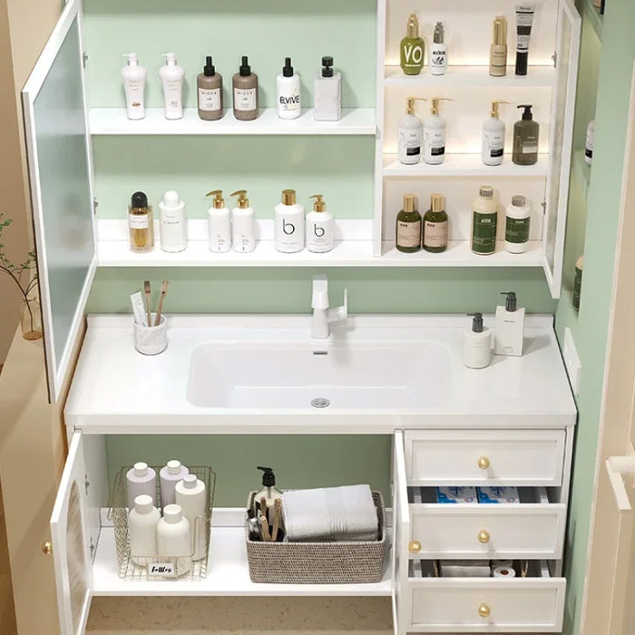 Perfume Storage Bathroom Cabinet Organizer Mirror Sink Cupboard Display Drawers Wall Modern Luxury Archivadores Home Furniture