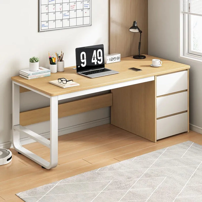 Modern Workflow Office Desk Corner Executive Workbench Makeup Organization Office Desk Computer Scrivania Legno Furniture HDH