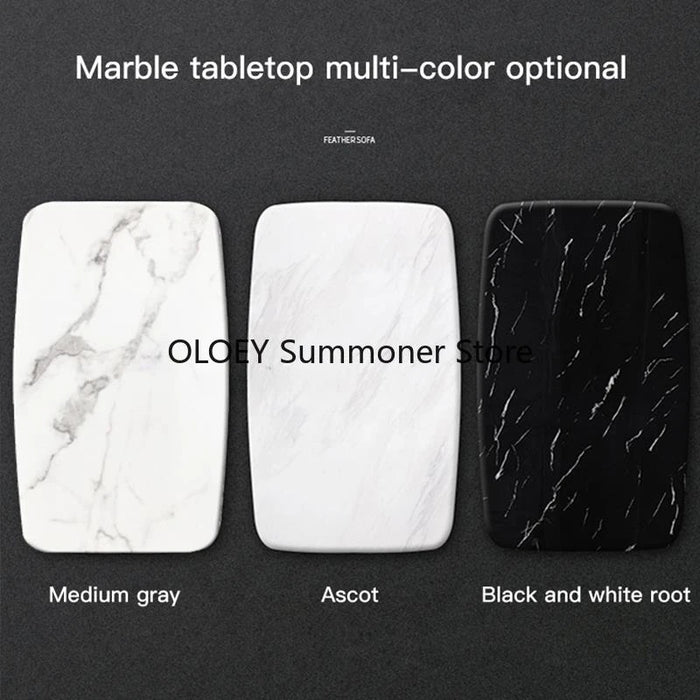 Nordic Rock Board Sideboard Solid Wood Wine Cupboards Modern Minimalist Kitchen Furniture Living Room Marble Kitchen Furniture