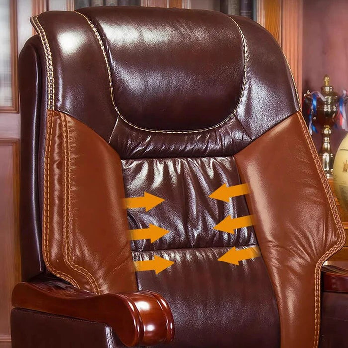 Mobile Executive Editor Office Chair Desk Massage Leather Salon Armchairs Foot Rest Relax Sillas De Oficina Office Furniture