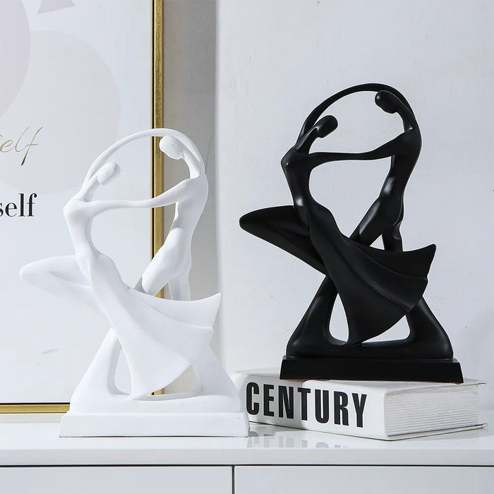 Nordic Statue Face Model Figure Home Decoration Accessories for Living Room Modern Abstract Sculpture Office Desk Figurines