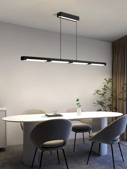Dining room chandelier Dining room light luxurious decoration long linear desk Nordic lamp chandelier dining room lamp светр