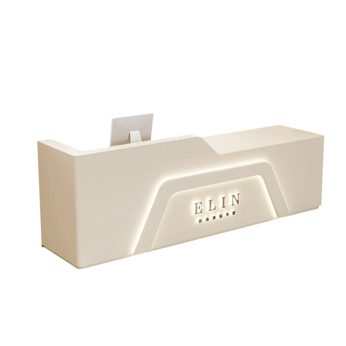 Luxury Cash Reception Desks Gym White Gym Cashier Reception Desk Supermarket Drawer Mostrador Recepcion Beauty Salon Furniture