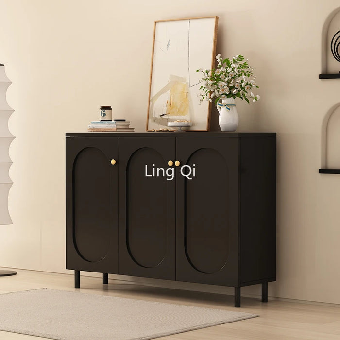Showcase Space Saving Sideboard Locker Laden Entrance Hall French Cabinet Wood Organizers Muebles De Cocina Kitchen Furniture