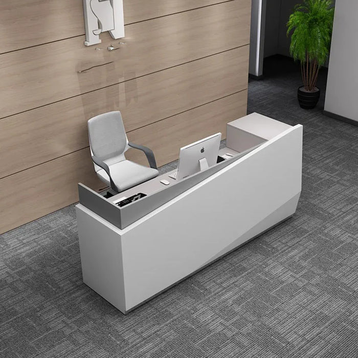 Modern Front Reception Desk Office Lectern Information Shop Reception Desks White Clinic Mesa De Escritorio Nordic Furniture