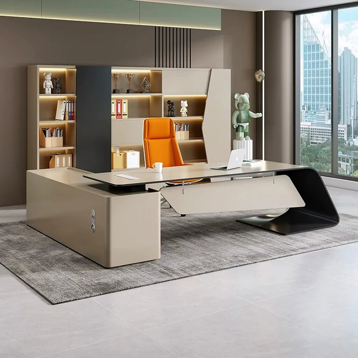 Laptop Executive Reception Desks Vanity Office Meeting Work Study Table Drafting Console Executive Mesa Media Console Furniture
