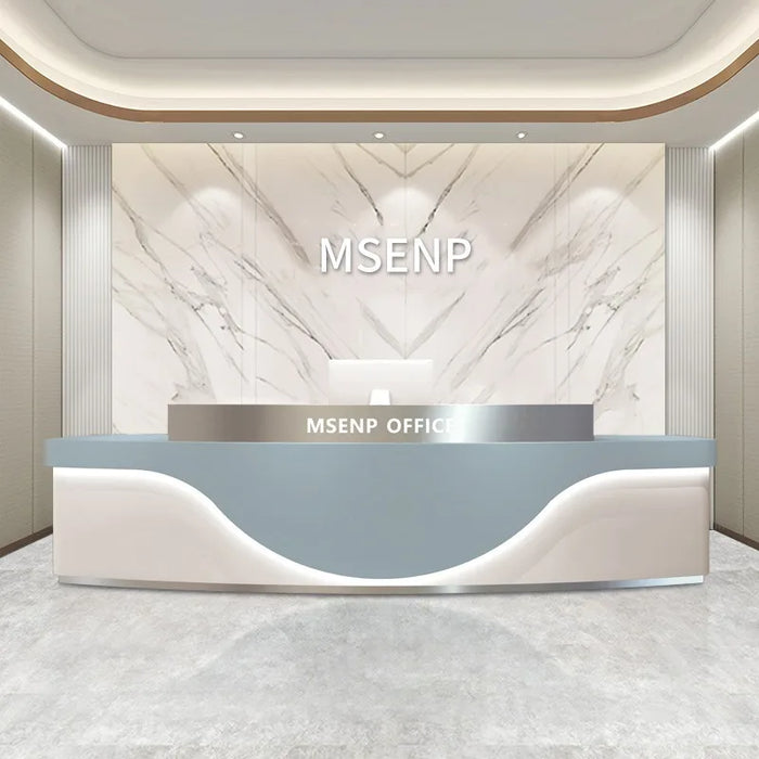Executive Study Reception Desk Vanity Bar Counter Modern Study Small Front Reception Desks White Mesa De Escritorio Furniture