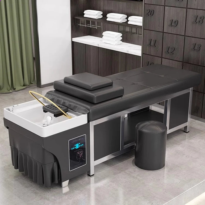 Japanese Shampoo Bed Wash Hair Comfort Massage Water Circulation Head Hair Therapy Lit Shampooing Spa Salon Equipment MQ50SC