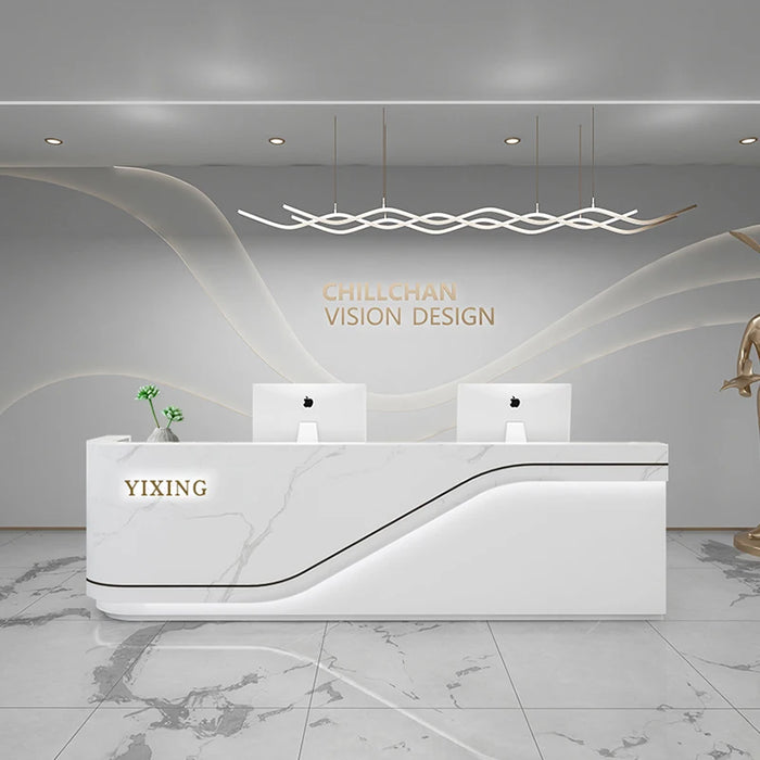 Cashier Luxury Reception Desks Lectern Store Commercial Conference Clinic Modern Reception Desks Office Bureau Meuble Furniture