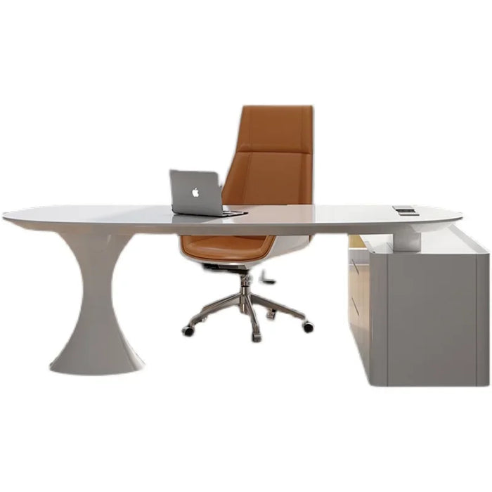Work Writing Desk Accessories Office Executive Makeup Desk Modern Work Workbench White Mesa Para Computador Room Furniture