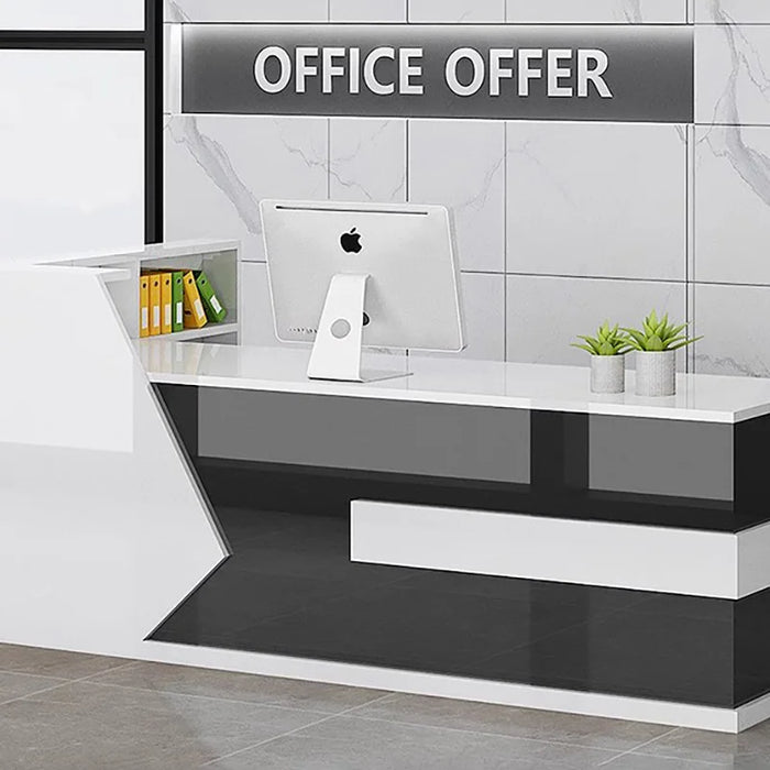 Bar Counter Reception Desks Tall Display Cabinet Commercial Cashier Reception Desk Office Table Mostrador Garden Furniture Sets