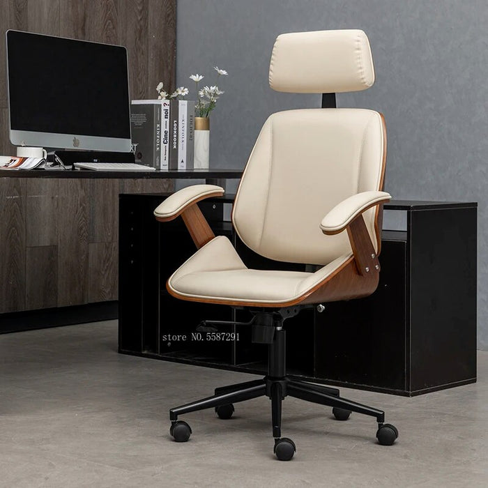 Gaming Chairs Modern Home Furniture Lift Swivel Backrest Chair Leather Luxury Comfortable Computer Boss Silla Office Furniture