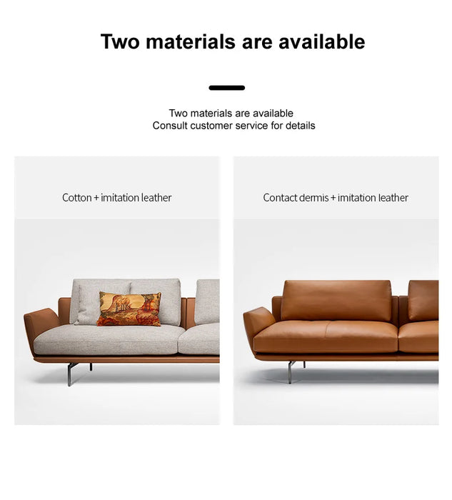 ULT-TY2578 Modern sectional couch live room couchs luxury genuine leather sofa set furniture leather couch live room sofas