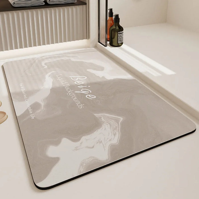 Soft Diatom Mud Bathroom Non-Slip Absorbent Quick-Drying Carpet