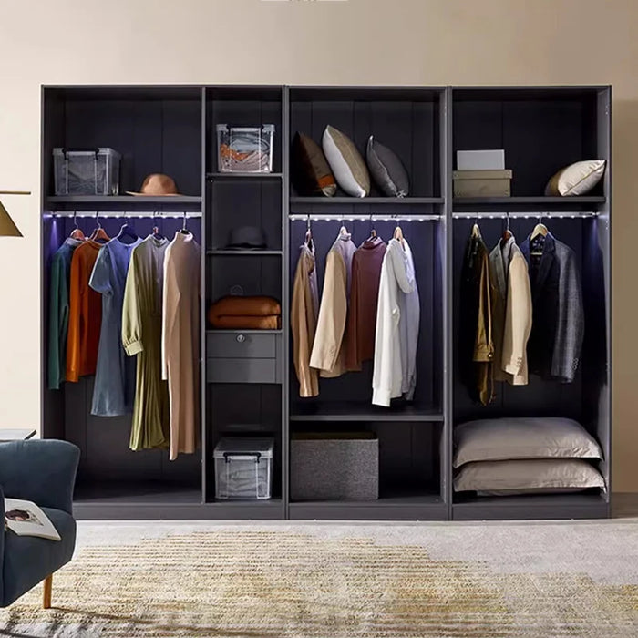 Tall Apartment Wardrobes Room Modern Clothes Free Shipping Dressers Cabinets Organizer Nordic Armario De Ropa Furniture Bedroom