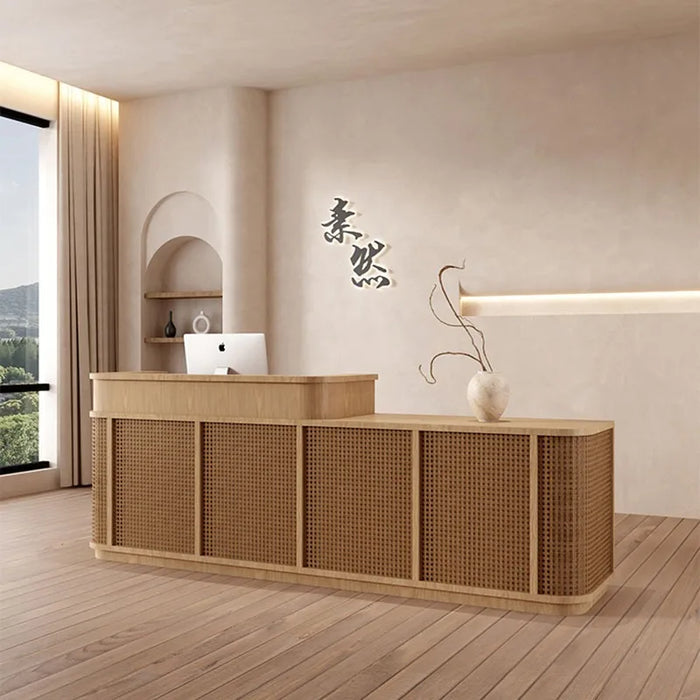 Lectern Reception Desks Spa Counter Modern Vanity Office Luxury Wood Table Reception Desks Coffee Escritorio Salon Furniture