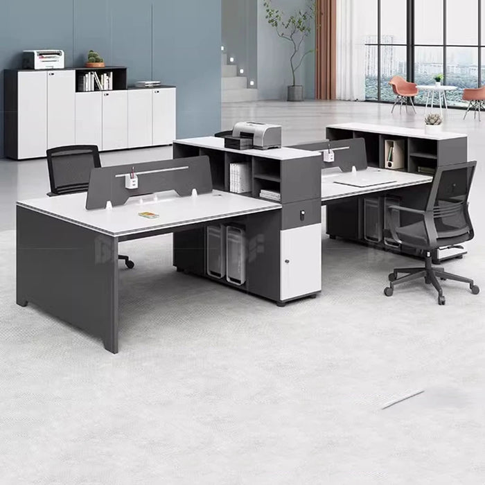 Office Furniture Boss Desk Boss Executive Simplicity Desk Luxury Special Shaped Table Office Table And Chair Combination