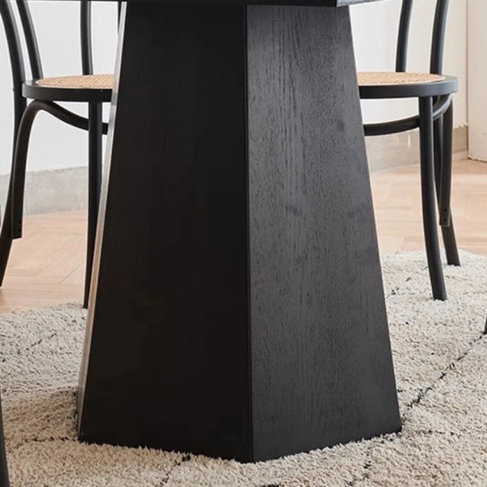 Negotiation Luxury Dining Table Living Room Household Modern Nordic Round Dining Tables Mesa Comedor Restaurant Furniture QF50DT