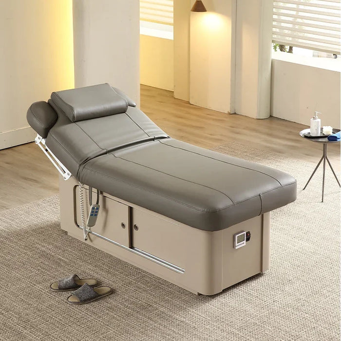 SPA Cosmetology Massage Table Beauty Salon Electric Dedicated Latex Heating Massage Table Camilla Masaje Beauty Furniture QF50MT