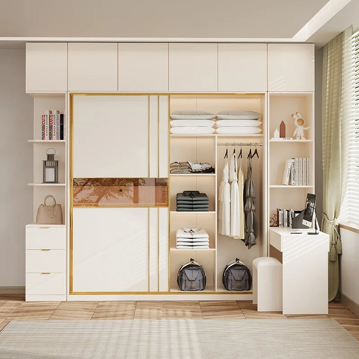 Display Wardrobes Garment Room Divider Wooden Hangers Living Room Cabinets Standing Guarda Roupa Portatil Home Decoration