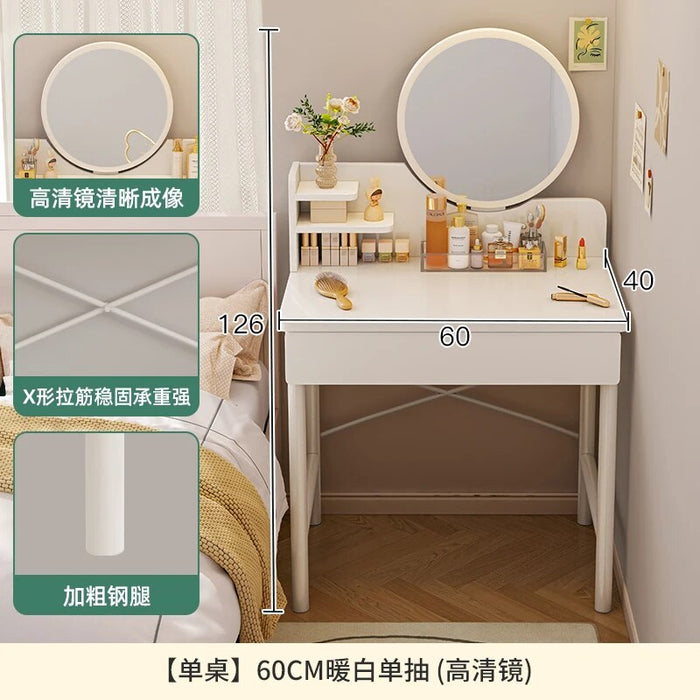 Storage Lacquer Dressing Table Container Items Cabinet Classic Dressing Table Girl Organizers Mdf Penteadeira Dressers Bedroom