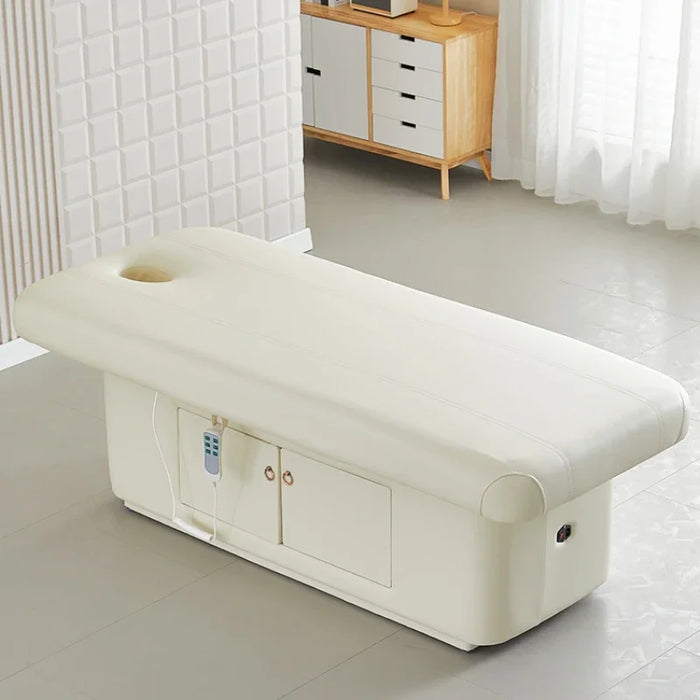 Latex Electric Massage Tables Cosmetology Dedicated Multifunctional Heating Massage Table Camilla Masaje Beauty Furniture QF50MT
