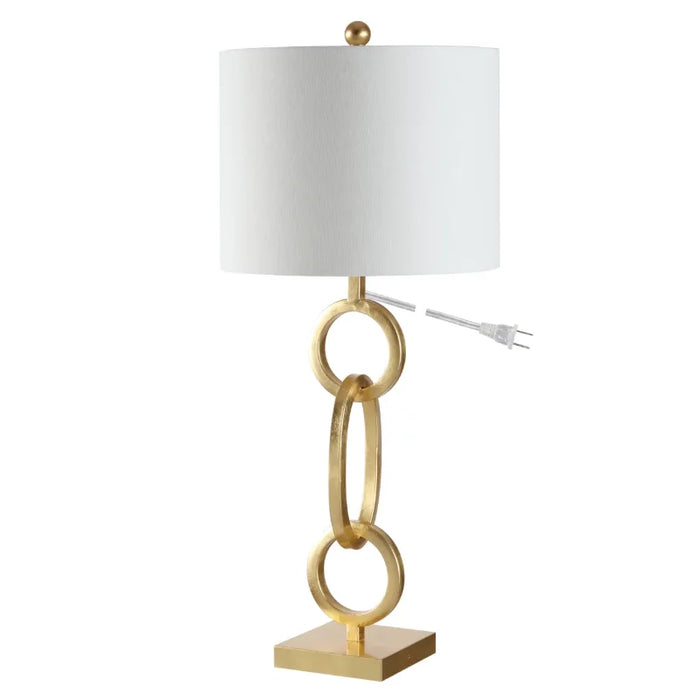 SAFAVIEH Alaia 29.5" Table Lamp | Gold |  Desk Lamp  Table Lamps  Night Light  Bedside Lamp