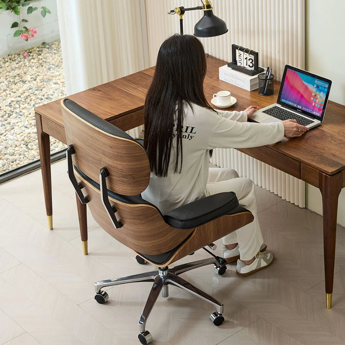 Computer chair, office chair, comfortable business leather large class chair