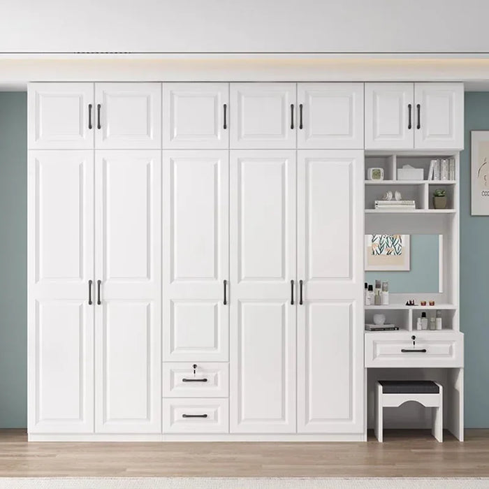 King Size Girls Men Wardrobe Organizer Storage Hotel Bedroom Wardrobe Living Room Women Armario Para Ropa Home Furniture