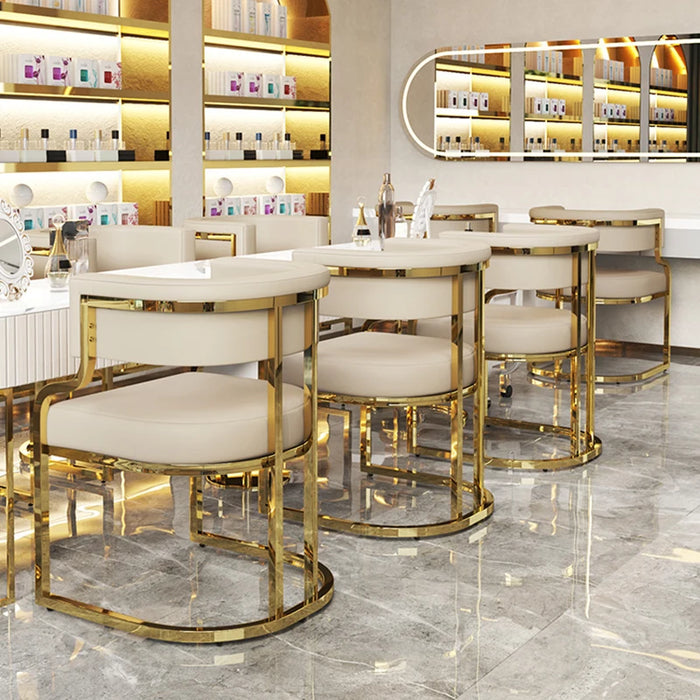Armchair Luxury Dining Chair Restaurant Hotel Throne Relax Dinning Chair Office Accent Chaise Salle A Manger Nordic Furniture